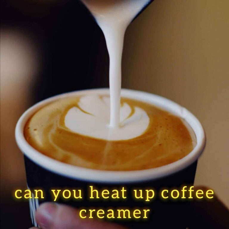 can you heat up coffee creamer