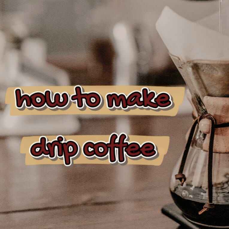 how to make drip coffee