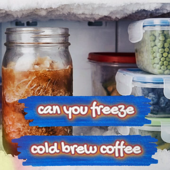 can you freeze cold brew coffee